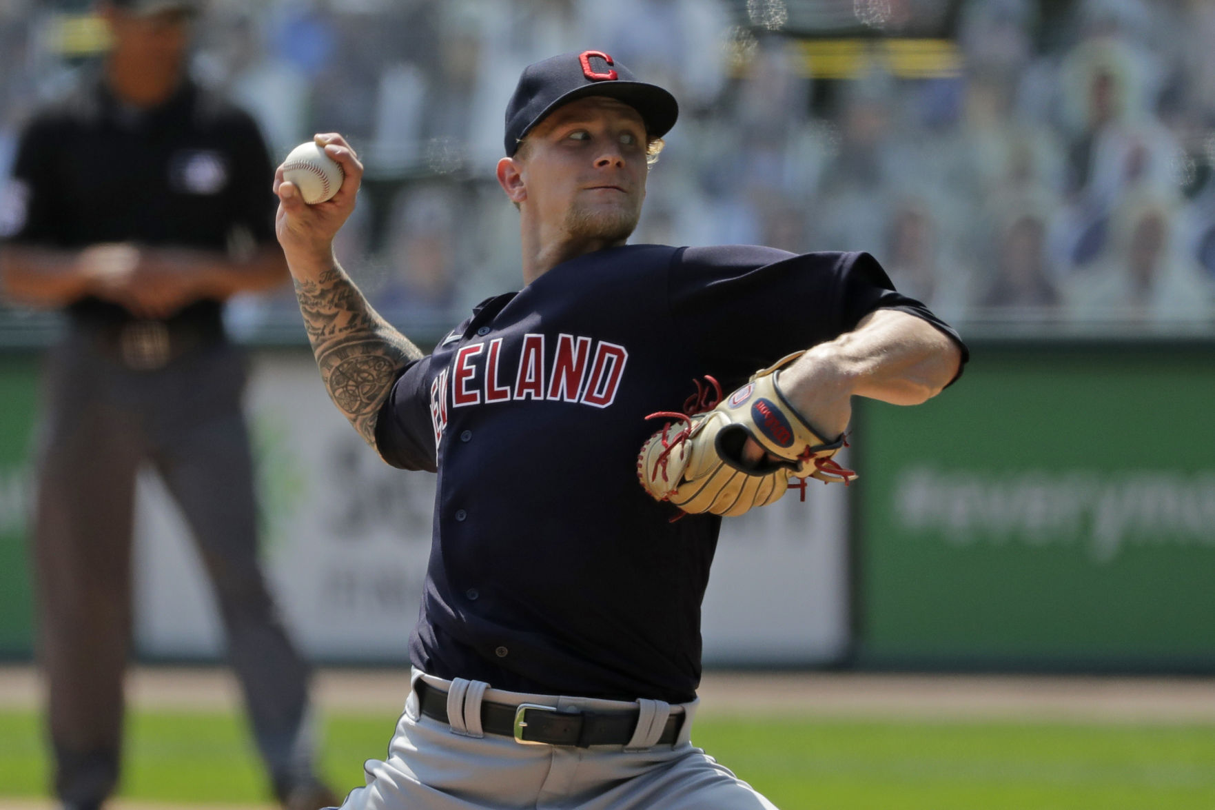 Zach Plesac, Indians